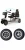 Import 12 inch Electric Scooter Wheels with Rubber Tire Aluminum Hub for  Golf Buggy Mobility Scooter Sightseeing car Trailer from China