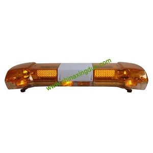 12 volt amber led &amp; rotating vehicle emergency dome light bar for trucks TBD-GA-6000DL