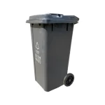 120 Litre Eco-friendly wheelie bins/120 L waste containers/plastic trash cans