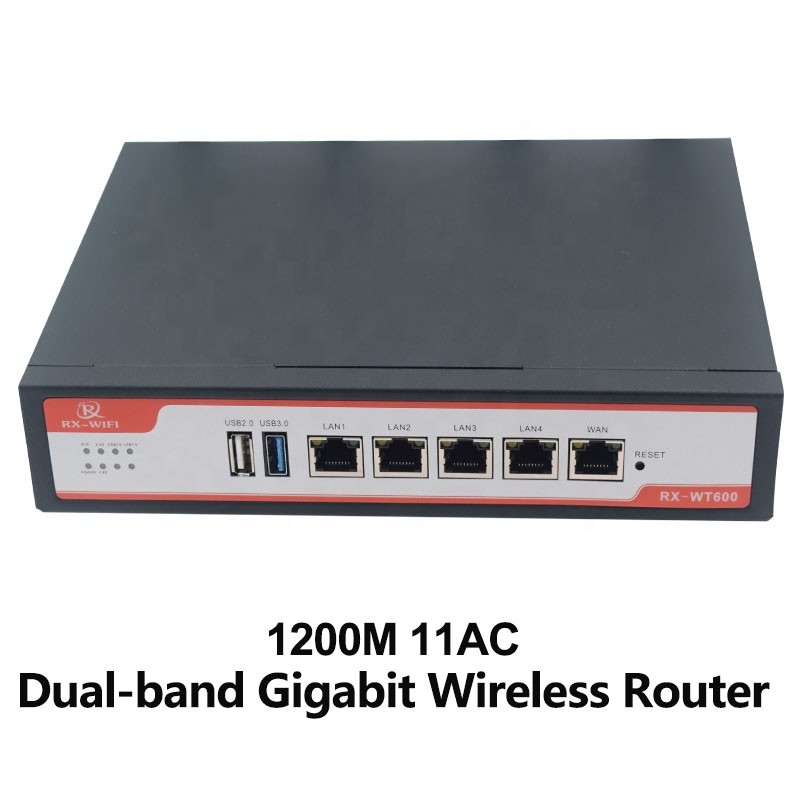 1200Mbps dual band wifi router gigabit 2.4g &amp; 5g high power router