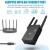 Import 1200mbps long disatance wifi extender network booster wifi range AP/Repeater/Route/Bridge Mode Wi fi Extender wholesale from China