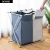Import 125L Laundry Basket Clothes Storage Foldable 2 Sections Hampers with Aluminum Frame Washing Dirty Cloth Bag from China