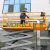 12m  self-propelled electric scissor lift aerial work platform for window cleaning.