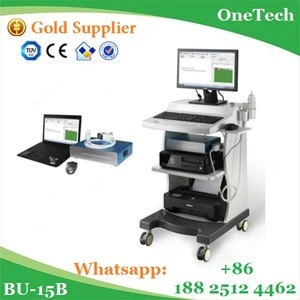 1.2Mhz probe frequency PC based automatic High Effective Ultrasound Bone Densitometer with computer and printer BU-15B