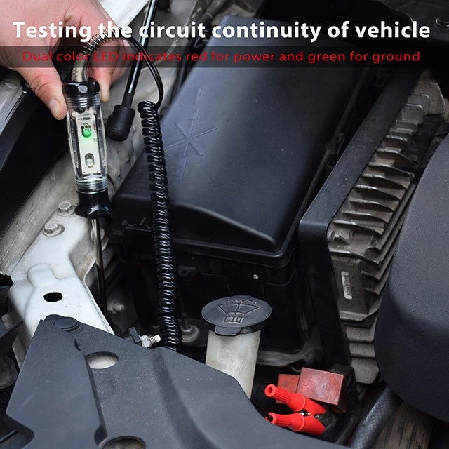 12V 24V auto circuit tester probe auto electric circuit diagnostic tool test probe
