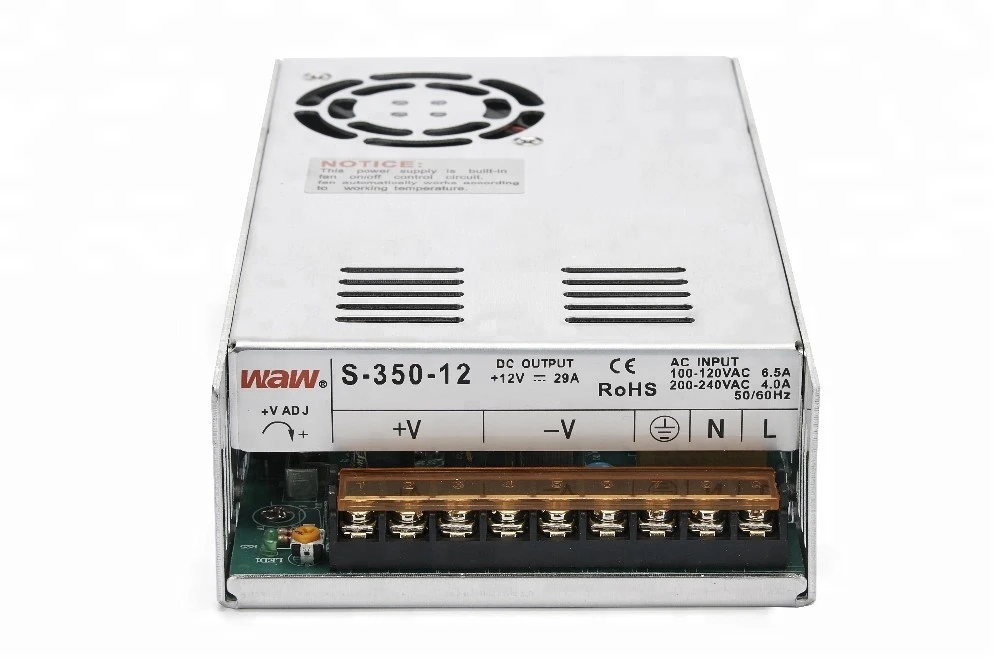 12V 30A Switching Power Supply 350W ac to dc 110v/220v led power supply for LED Strips