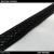 Import 1.4cm wide black rayon braided corded lace trim for clothes bulk lace trim from China