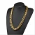 Import 14K 18K  mens Jewelry Gold Plated Miami Stainless Steel Cuban Link Chain Necklace Set from China