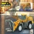 Import 1/55 Vehicle Childrens Simulation Alloy Inertia Engineering OEM ODM Truck Excavator Set Diecast Car Model For Kids Boy from China