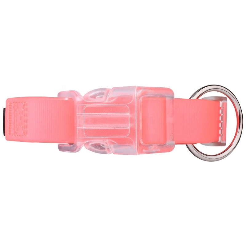 1.5m Adjustable Dog Leash Custom High End Pink Dog Collar