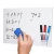 Import 17&quot; x 11&quot; Fridge Messages  Magnetic Whiteboard Sheet Dry Erase Magnet WhiteBoard from China