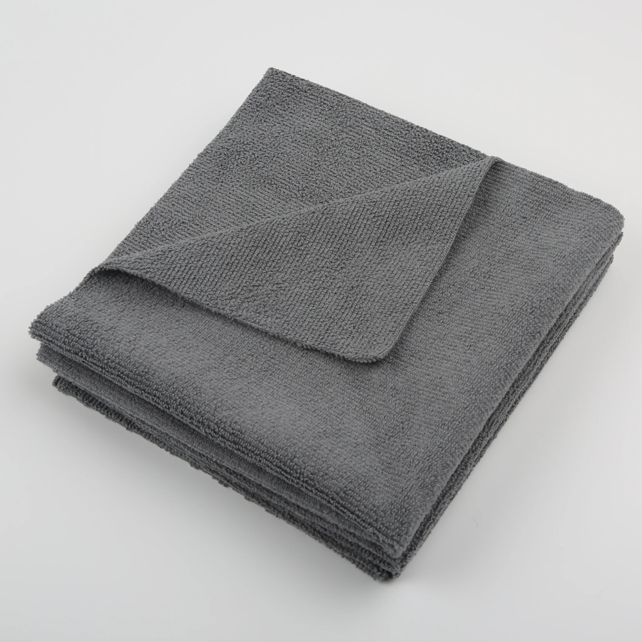 180~360gsm 70 polyester 30 polyamide edgeless microfiber floor towel cleaning cloth