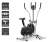 Import 2 IN 1 Cross Trainer Exercise Fitness Machine Upgraded Model Elliptical Spinning Bike from China