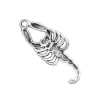 2 Sided Scorpion Pendants Charms Decoration For Bags Accessories Parts Handbags Wallets Coin Purses Cases