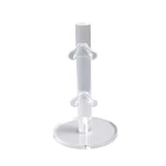 2 Tier 15cm Height Transparent Acrylic Eyeglasses Display Stand Holder Sunglasses Display Rack