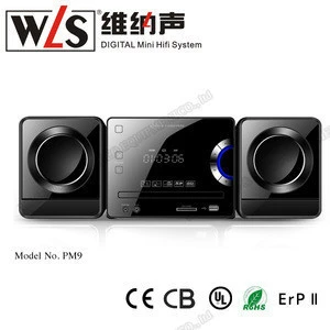 2.0 CH Micro Mini Speaker PM9 with Karaoke amplifier and portable amplifier player