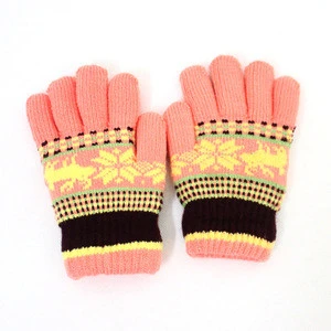 2016 Yhao High quality Winter low price nature best children white hand gloves