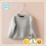 2017 customize winter baby clothing wholesale woolen sweater designs for children