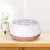 2018 Amazons best-selling ultrasonic aroma diffuser mini humidifier 7 color LED light 400ML wood grain air fresh purifier