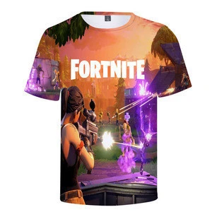 2018 Fortnite 3D Tshirt Men Summer T-shirt Women Full Printed T Shirt Boys Hot Game New Fashion Top Shirts