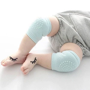 2018 New Cotton Baby Knee Pads Kids Anti Slip Crawl Knee Protector Babies Leggings Children Leg Warmers
