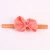 Import 2019 Ins hot selling chiffon girl headwear newborn headband 14 color spot  infant hairband bow turban factory Direct sale from China