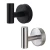 Import 2020 Hot selling 2 Pcs Bathroom Towel Hooks Coat/Robe Clothes Hooks SUS 304 Stainless Steel Wall Hook from China