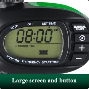 2020 hot-selling automatic electronic Lcd water timer battery timer for Irrigation