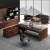 Import 2020 Modern CEO Boss manager office table executive desk escritorio office desk from China