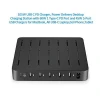 2020 New design 105W USB-C Charging Station including 60W/45W 5-Port USB Chargers for All USB-c laptops smartphones and tablets