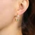 Import 2020 NEW fashion simple women jewelry butterfly hoop earring from China