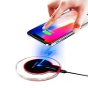 2020 Universal Qi wireless charger New Ultra-Thin Crystal 5W K9 Wireless Charging for iphone Samsung UUTEK