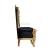 Import 2020 Wholesale High Back Black Throne Chairs For Rental from China