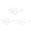 2021 custom brand name metal optical eyeglasses frames for women