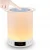 Import 2021  Desktop Wireless Smart Flashing 7 LED Changing Lights table Touch Lamp portable bt Speaker with alarm clock from China