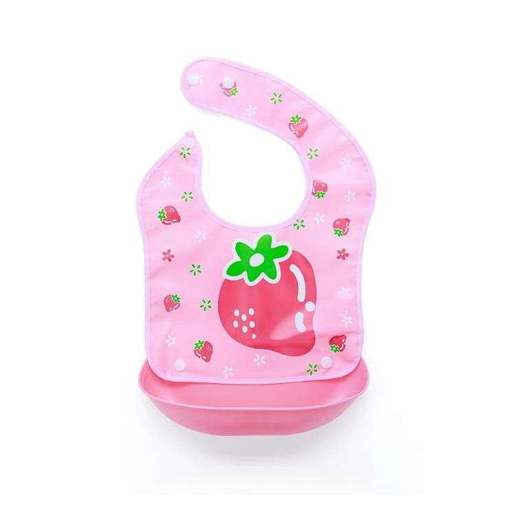 2021 Hot Sale Promotional Waterproof Baby Bibs Silicone
