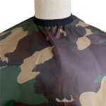 2021 New Design Camouflage Salon Barber Capes with Logo Cape Barber Hair Cutting