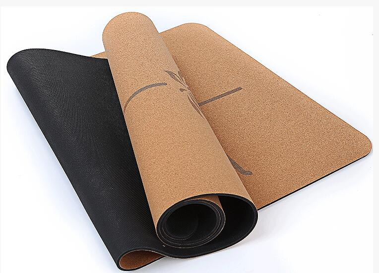 Buy 2021 Organic Cork And Rubber Gym Eco Friendly Yogamatt Anti Slip