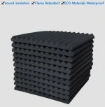 2021 popular sound-absorbing sponge board acoustic panels sound insulation cotton
