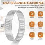 2024 Circular Tart Rings With Holes Stainless Steel Cake Mousse Mold Kitchen Baking Mould for baking, layering and molding
