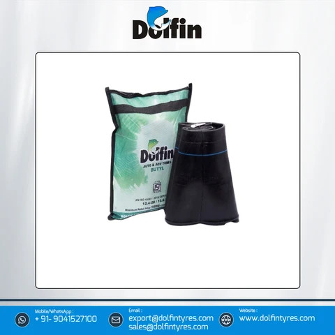2024 Dolfin 90/90-12 Auto and Adv Butyl Rickshaw Inner Tube Premium Quality PP Plastic Soft Hot Selling at Low Price
