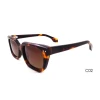 2024 Fashion Forward Acetate Shades Square Sunglasses Wholesale Custom Logo Sunglasses