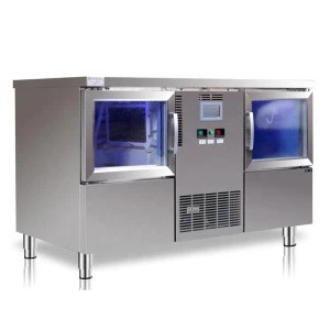 204 kg industrial ice machine commercial automatic ice cube making machine