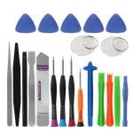 21 in 1 Opening Tools Disassemble Kit for iPhone 4 4s 5 5s 6 6s Smart Mobile Phone Repair Tools Kit Screwdriver Set
