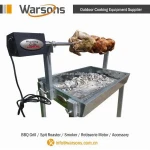 220v 30kg capacity BBQ Spit Rotisserie Motor with Skewer Support