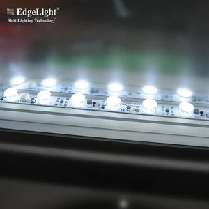 24v UL approved High power Aluminum lighting led strip with lens