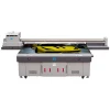 2.5*1.3m hot sale Gen5 head UV flatbed printer/mental board material printer price wood board/plywood materials printing