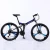Import 26 inch mountain bike aluminum alloy frame front fork disc brakes three spokes one wheel mountain bike for sale from China
