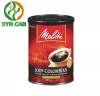 283g Coffee Powder Packaging Tinplate Metal Food Storage Coffee Tin Can Round Cans
