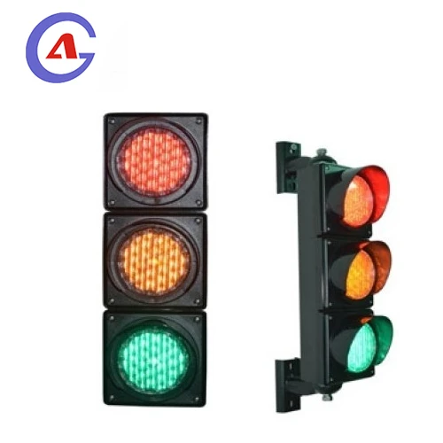 3 aspect 12V DC high quality  traffic safety led  trafico semaforo mini traffic signal light